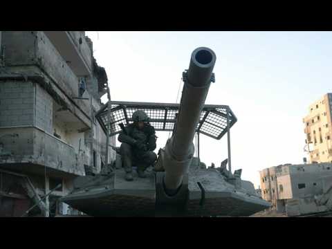 AFPTV images of Israeli forces, destruction in Gaza as Israel-Hamas war enters second month
