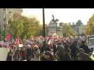 Pro-Palestinian march sets off in London amid increased police presence