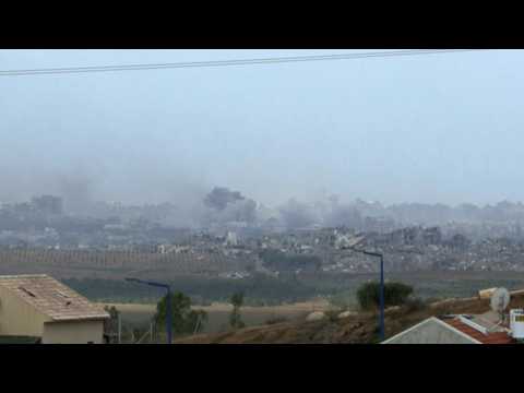 Smoke billows over northern Gaza as Israel expands military operations