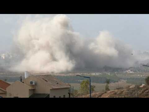 Strike hits northern Gaza as Israel-Hamas war rages