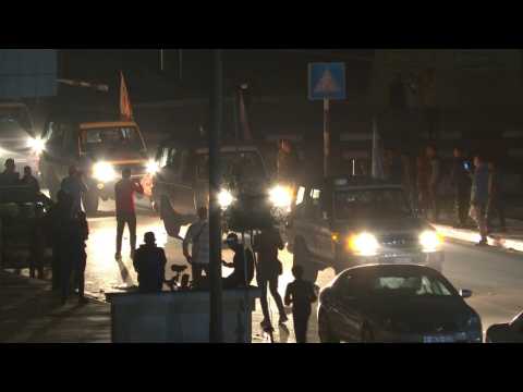 ICRC vehicles carrying released hostages leave Gaza for Egypt