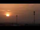 Sun sets on northern Gaza on first day of Hamas-Israel truce