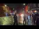 Clashes at scene after Dublin stabbing