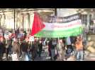 People march in pro-Palestinian demonstration in London