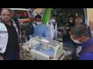 Premature babies evacuated from Gaza arrive in Egypt