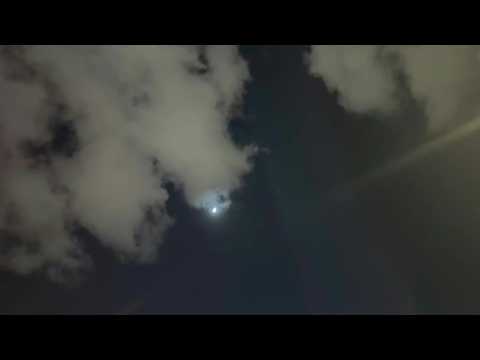 Rocket sirens sound, Iron Dome interception in Tel Aviv