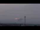 Sunset over northern Gaza on the second day of the truce between Israel and Hamas