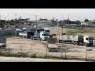 Aid trucks enter Gaza via Rafah border crossing on second day of truce