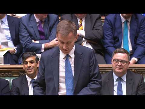 UK finance minister says economy to grow 0.6% this year, 0.7% next year
