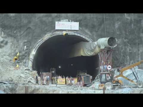 Rescue efforts to free 41 trapped Indian workers continue