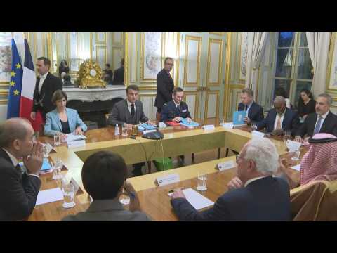 France's Macron hosts Arab foreign ministers