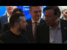Ukraine's President Zelensky makes appearance at WEF in Davos