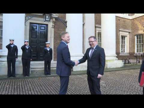 UK welcomes Norwegian defence minister as Ukraine support initiative launched