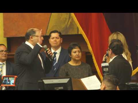 Ecuador's congress elects new president ahead of Noboa swearing in ceremony
