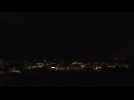 Israel's iron dome intercepts rockets from Gaza
