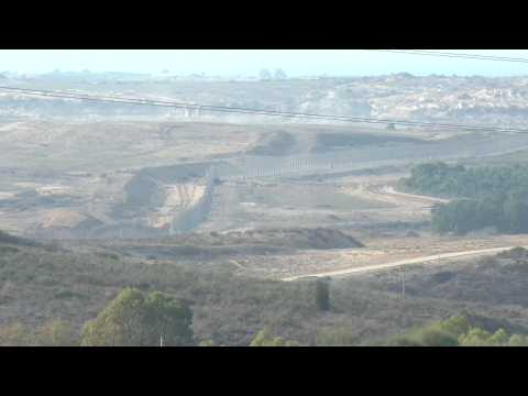 Rocket sirens sound in Sderot, near the border with the northern Gaza Strip