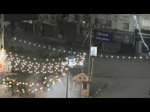 Stun grenades heard in West Bank City of Jenin