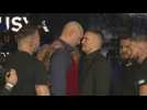Fury and Usyk face off after announcing heavyweight contest