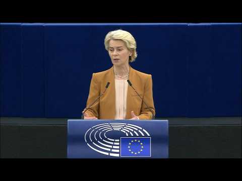 EU must give Ukraine what it needs to be 'strong': von der Leyen