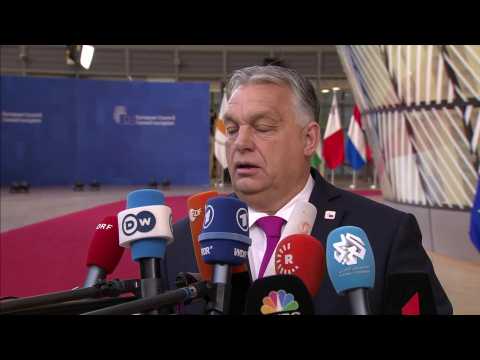 Orban says EU can't yet discuss Ukraine membership