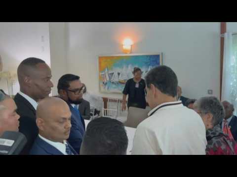 Land dispute talks start between Venezuela, Guyana leaders