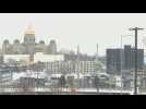 Iowa State Capitol as US presidential contest kicks off