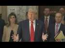 Trump leaves courtroom on third day of civil trial in New York