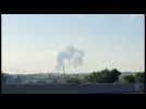 Smoke rises in Israel after rockets fired from Gaza