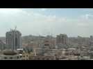 Smoke rises over Gaza after strikes