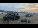 Israeli soldiers deploy on border with Lebanon
