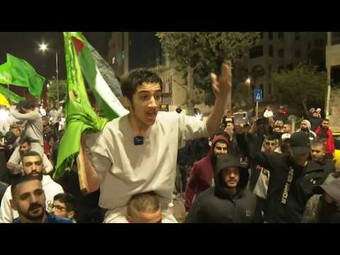 'May God bless the resistance', chant prisoners in West Bank after release