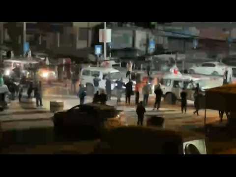 Released Israeli hostages cross Rafah border to Egypt