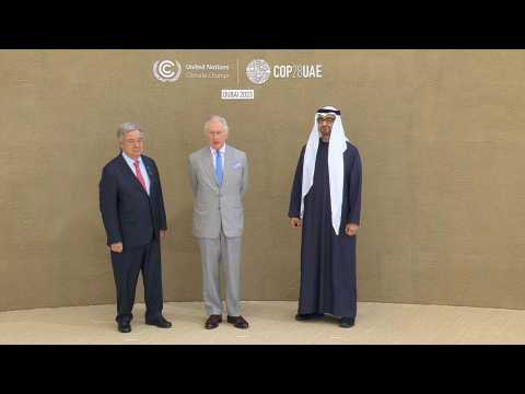 King Charles III arrives at COP28