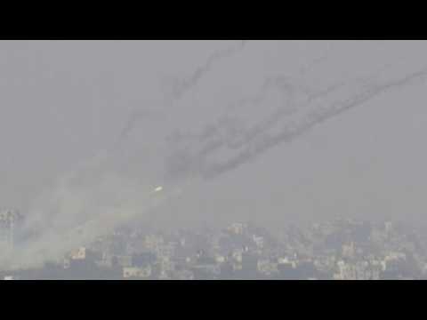 Rockets fired from Gaza towards Israel