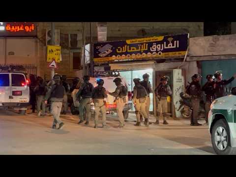 Israeli forces in East Jerusalem ahead of release of prisoners