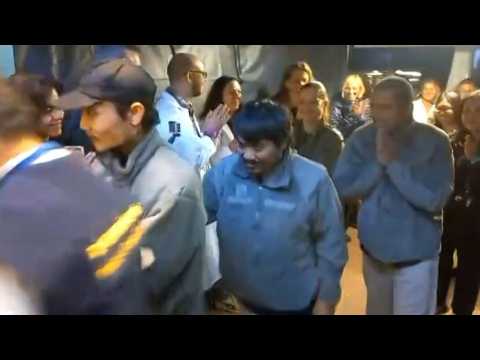 Thai hostages released from Gaza arrive at Israel hospital