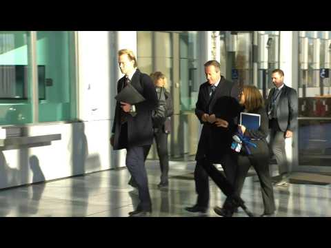 UK's David Cameron makes his return to Brussels with NATO visit