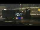 Bus transporting freed Palestinian detainees leaves Ofer prison