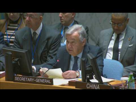 Gazans in midst of 'epic humanitarian catastrophe': UN chief