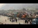 Thousands of Afghans stranded near border as they return from Pakistan