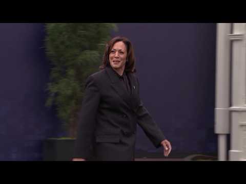 US Vice President Harris arrives at AI Safety Summit in UK