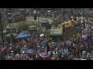 Crowds cheer world champion Springboks in Pretoria