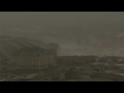 Views over UK's Dover port as ferries cancelled due to Storm Ciaran