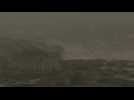 Views over UK's Dover port as ferries cancelled due to Storm Ciaran