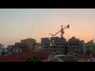 Rocket sirens wail in Tel Aviv