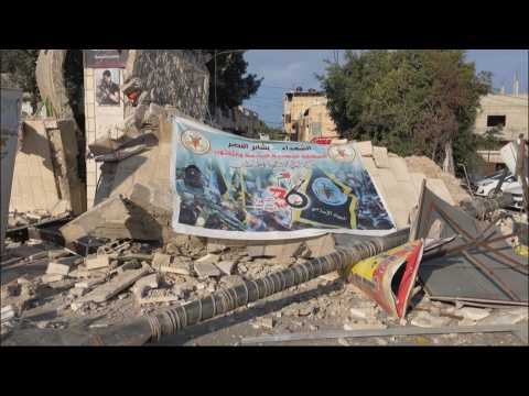 Palestinians survey damage after Israeli raid on Jenin refugee camp