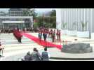 King Charles III lays wreath at Tomb of the Unknown Warrior in Nairobi