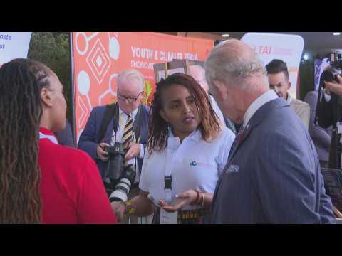 King Charles visits Nairobi Garage to meet technology entrepreneurs