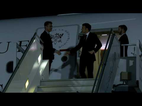 French President Macron arrives in Jordan after Israel-West Bank trip