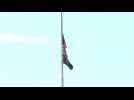 US flag lowered to half-mast at White House after deadly Maine shooting